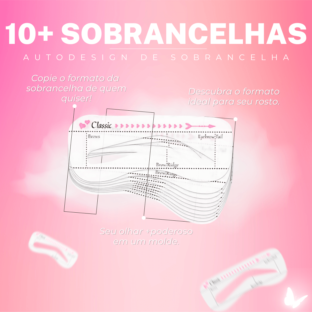AutoDesign de Sobrancelhas | 2 minutos no espelho. O resto do dia recebendo elogios.
